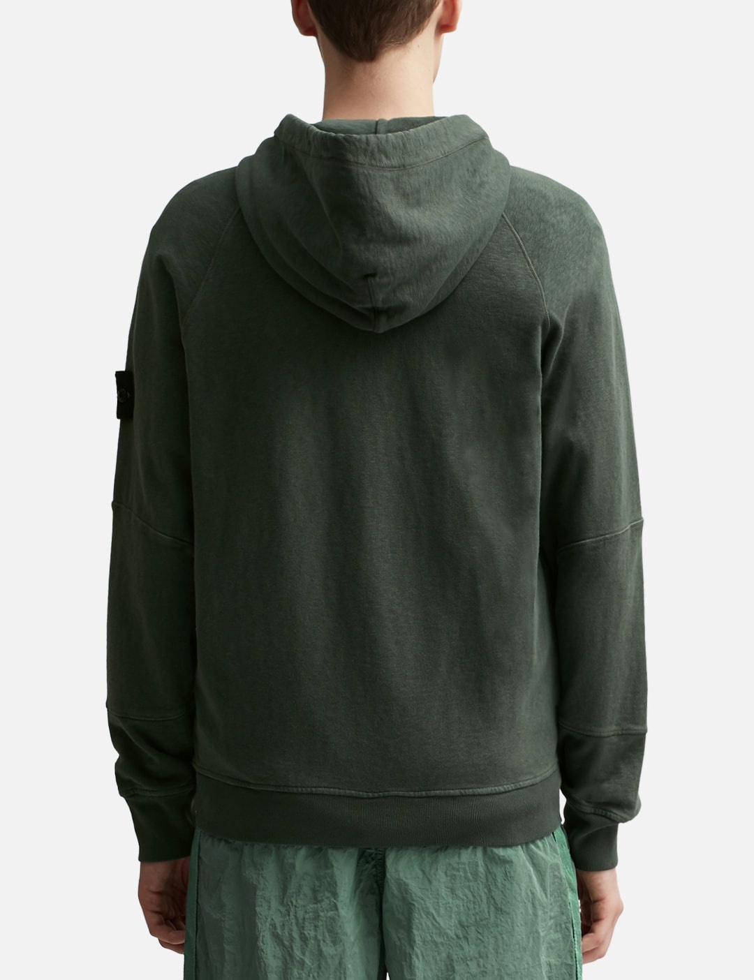 ‘OLD’ TREATMENT HOODED FULL ZIPPER SWEATSHIRT - 4