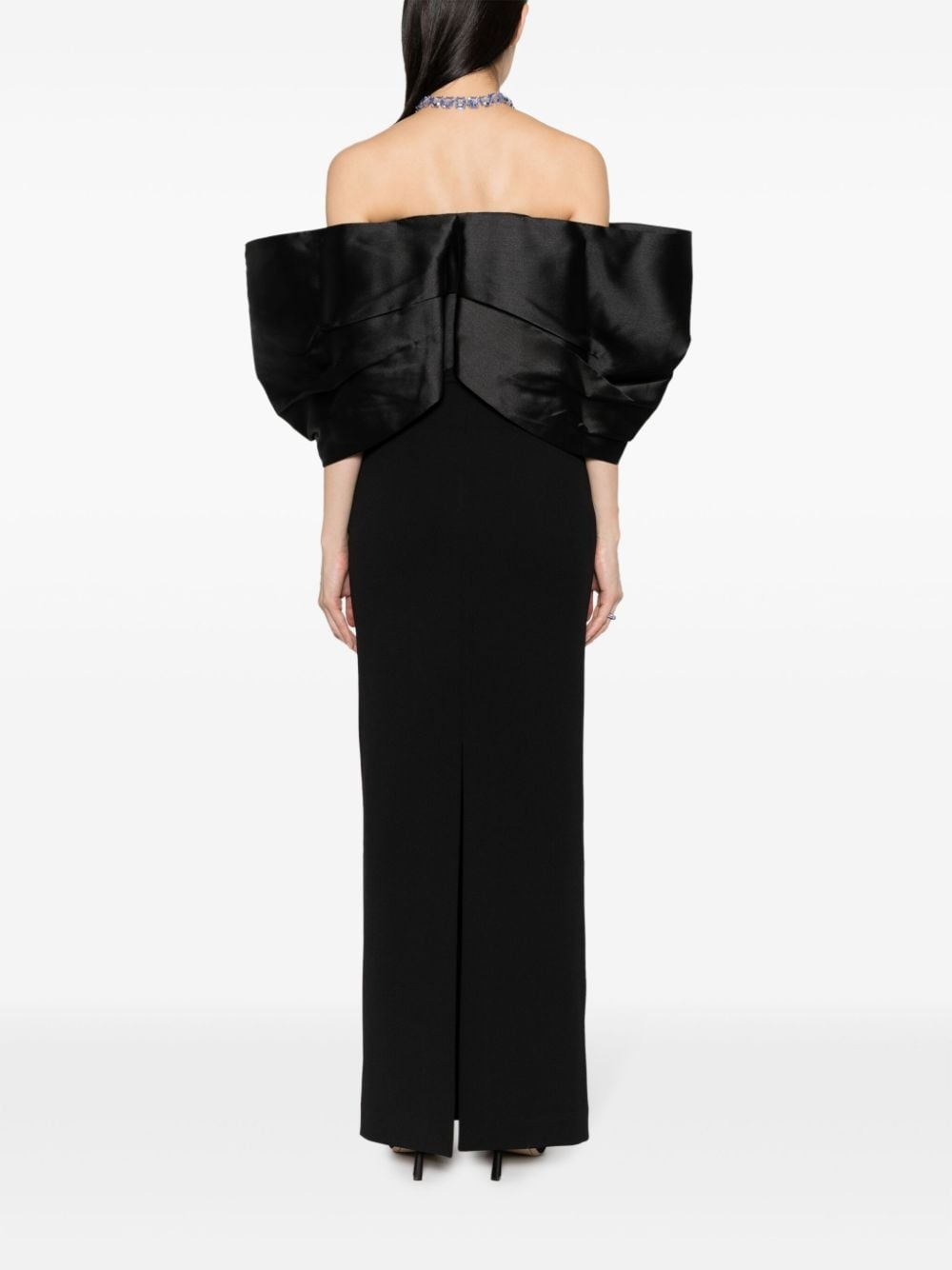Filippa off-shoulder gown - 4