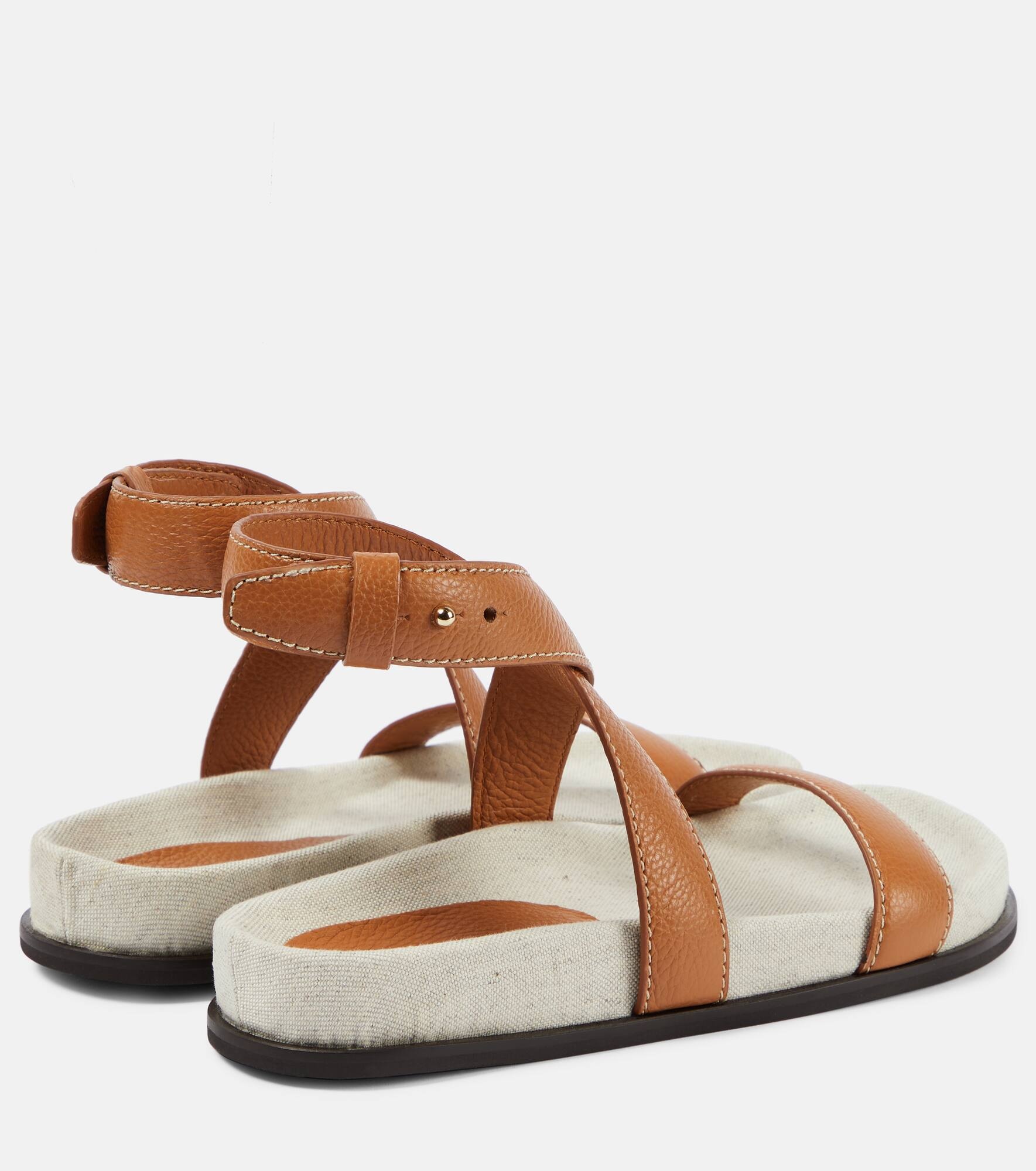 Leather sandals - 3
