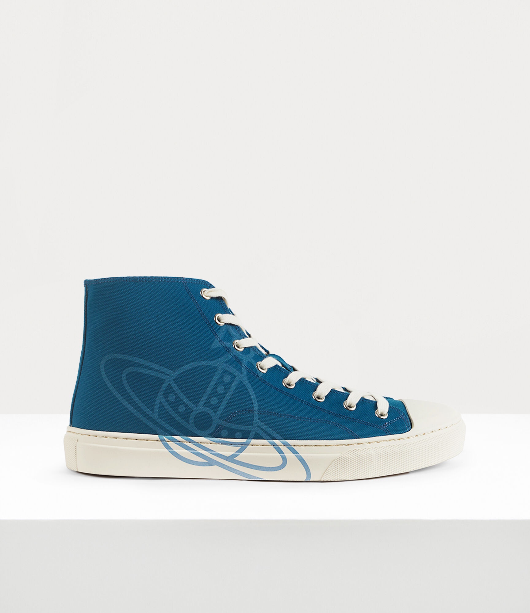 HIGH TOP CANVAS PLIMSOLL - 1