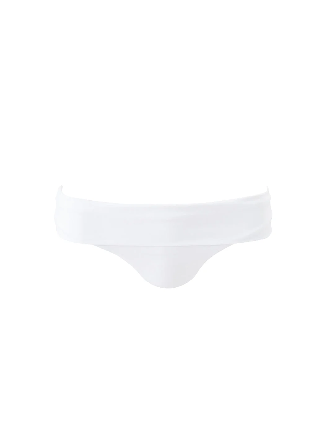 BRUSSELS WHITE BIKINI BOTTOM - 1