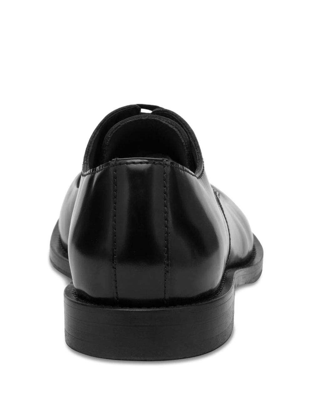 polished lace-up oxford shoes - 3