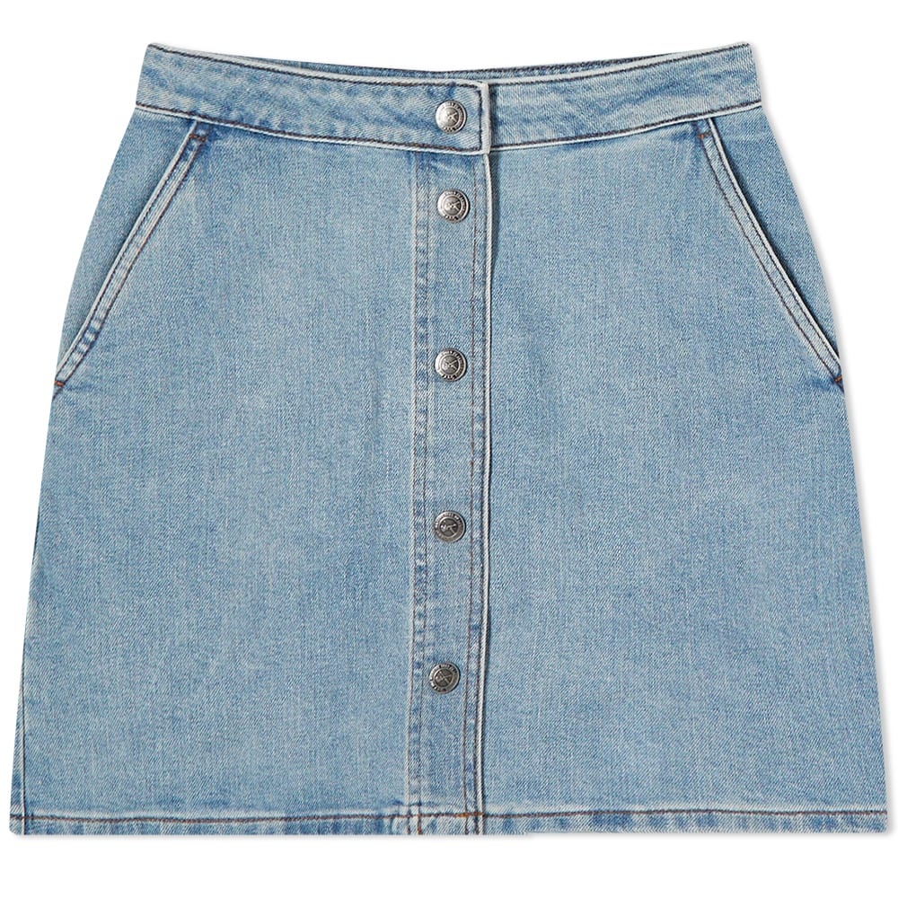 A.P.C. A.P.C. Paula Denim Mini Skirt | endclothing | REVERSIBLE