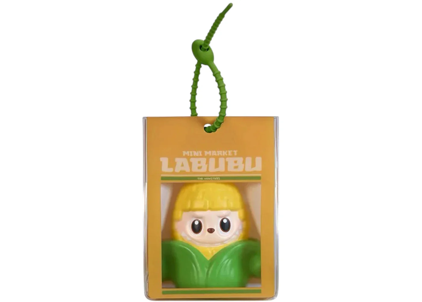 Pop Mart Labubu The Monsters Wacky Mart Series Corn Pinch Pendant - 1