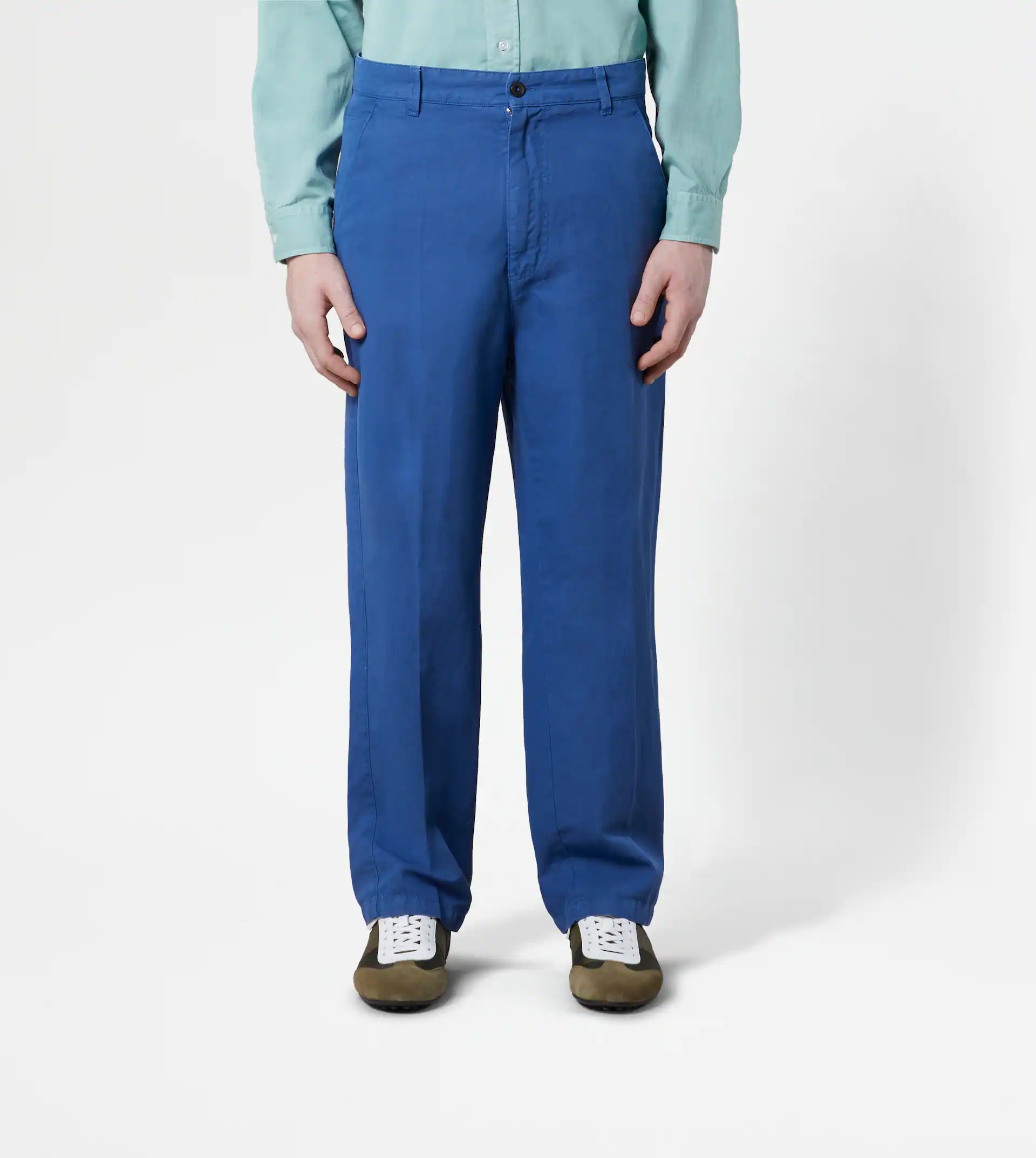 TROUSERS - BLUE - 7