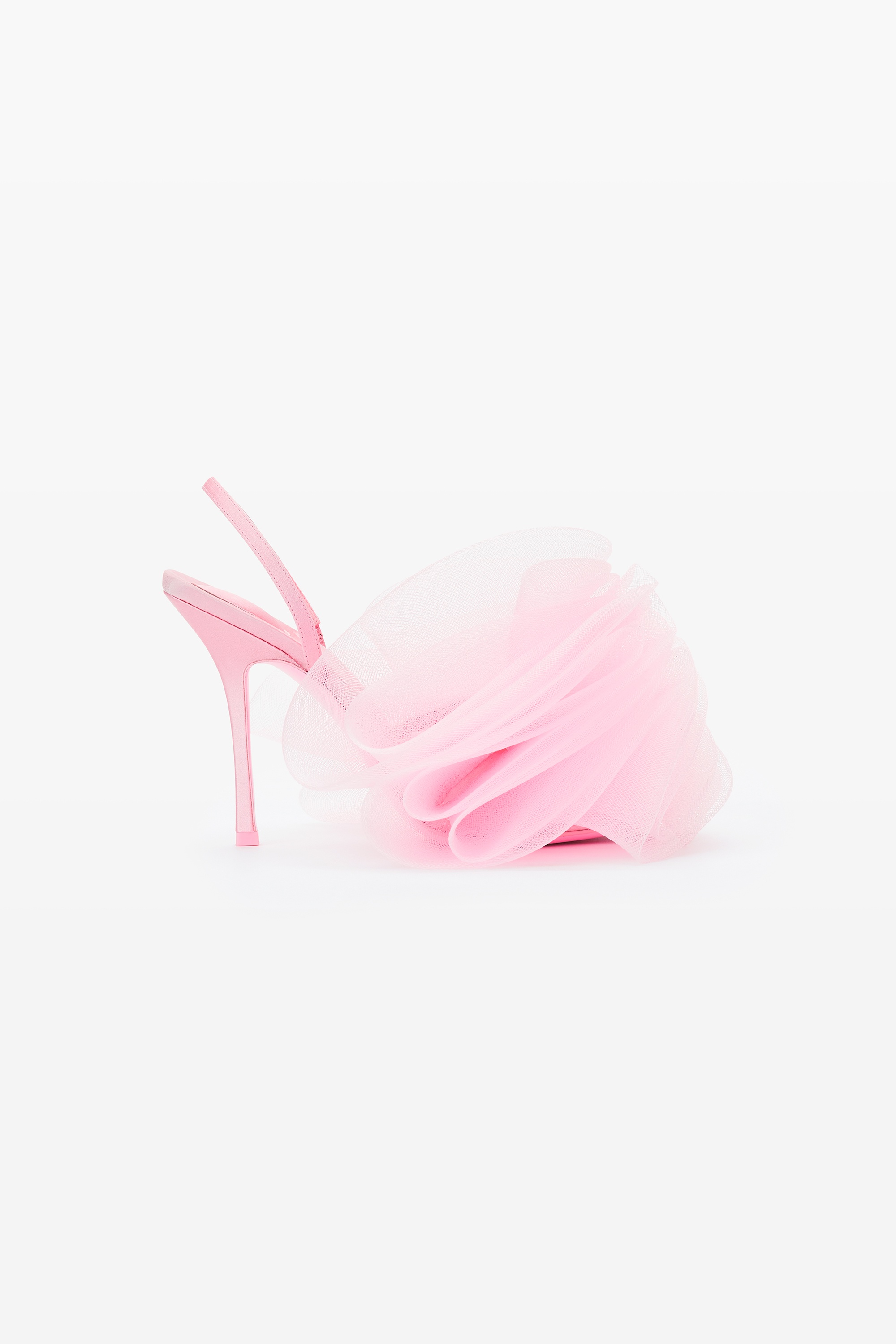 POM 105 SLINGBACK IN MESH/SATIN - 1