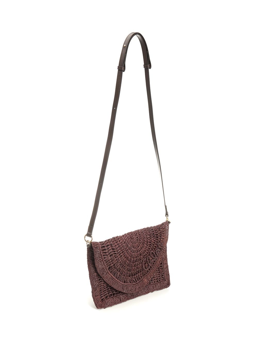 P569 - Summer Banana Shoulder Bags Brown - 2