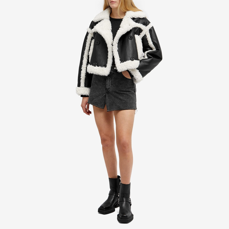 Stand Studio Kristy Faux Shearling Jacket 4