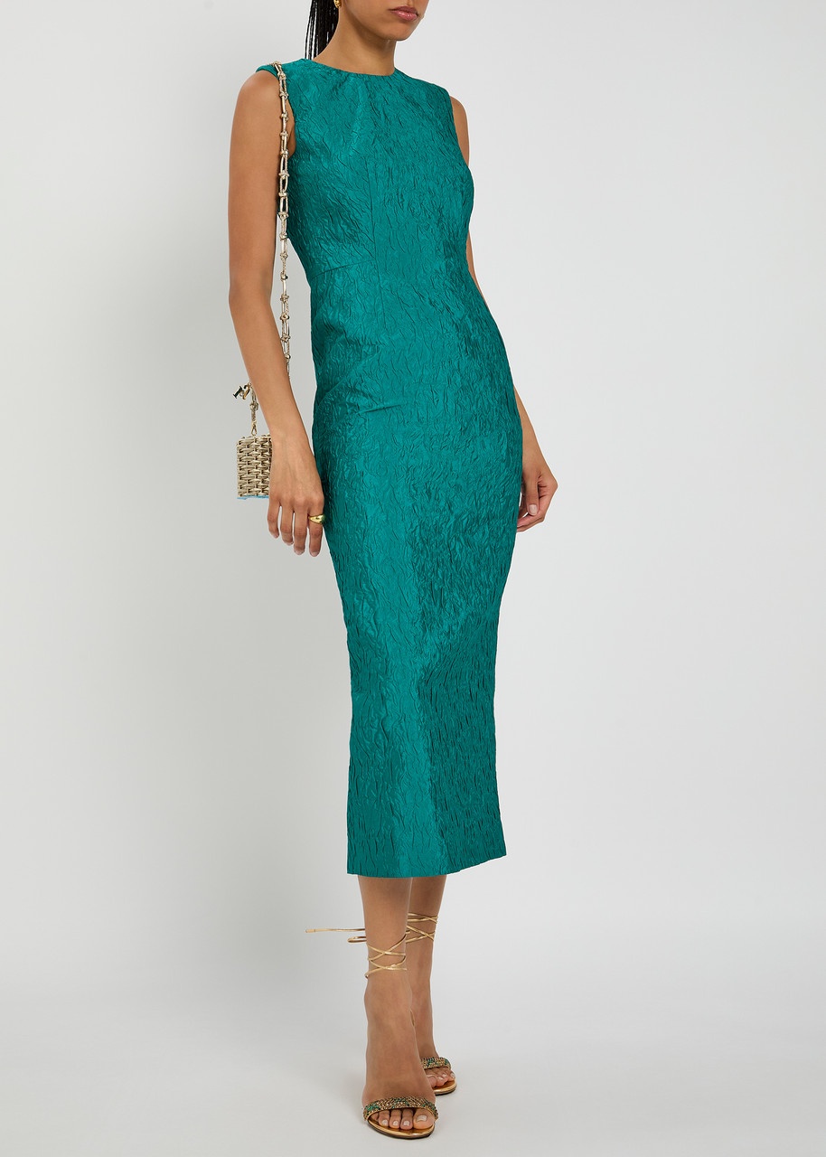 Roksanda Surah Cloqué Midi Dress - 4