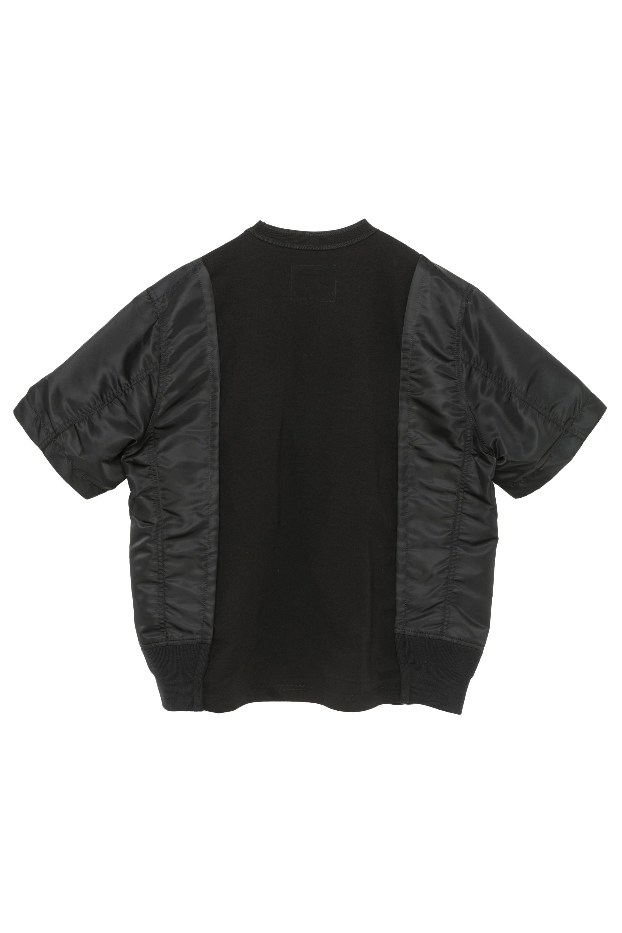 Nylon Twill x Cotton Jersey T-Shirt - 2