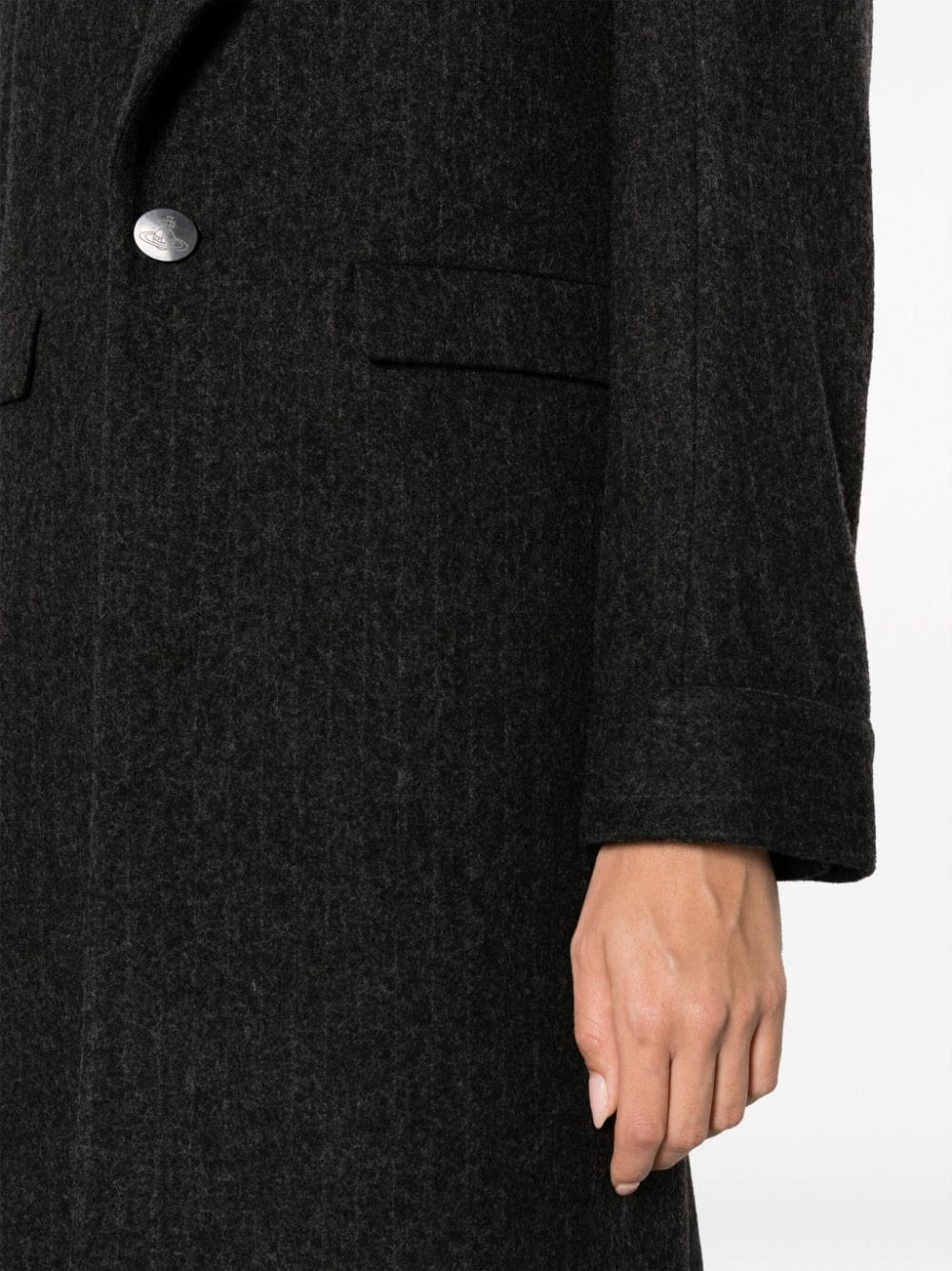 Alien Teddy single-breasted coat - 5