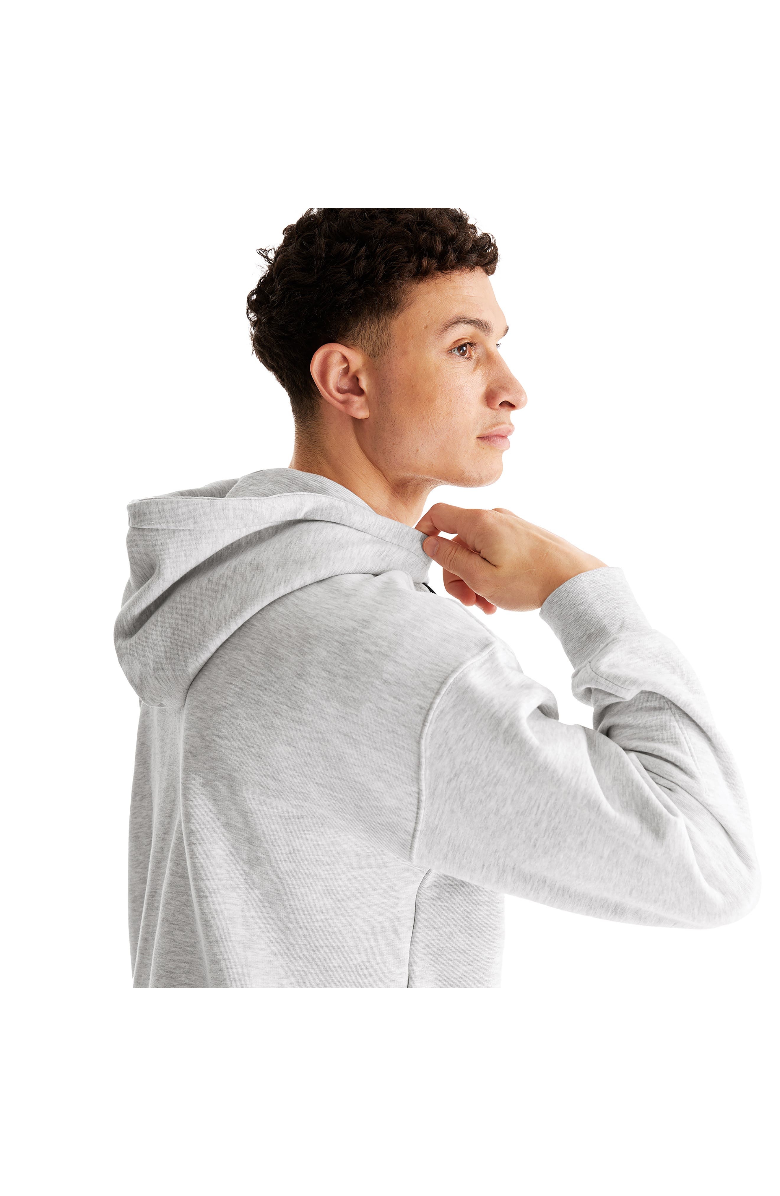 Club Oversize Organic Cotton Blend Hoodie in Crater at Nordstrom - 7