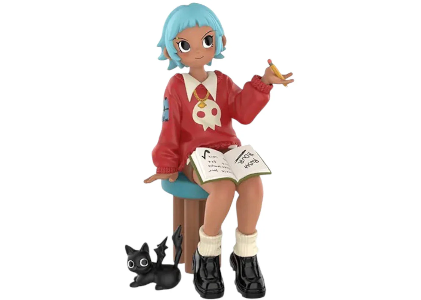 Pop Mart Peach Riot Rush Hour Series Frankie Tutor Figure - 1