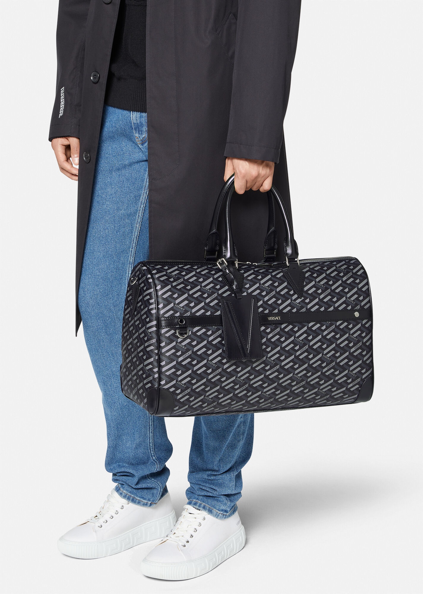 La Greca Signature Medium Travel Bag - 6