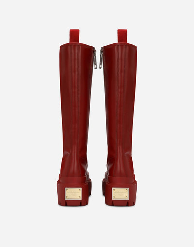Dolce & Gabbana Brushed calfskin boots outlook