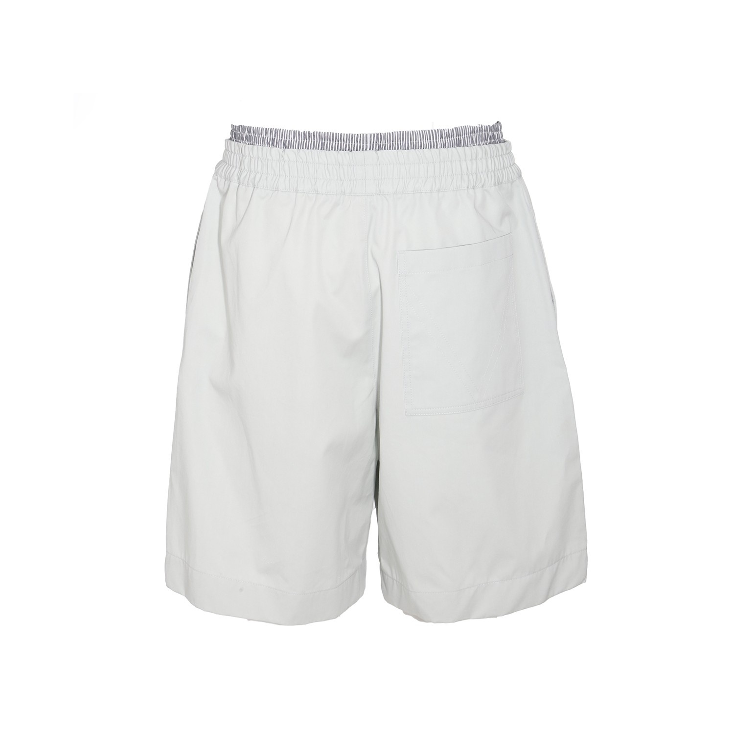 WHITE COTTON SHORTS - 2