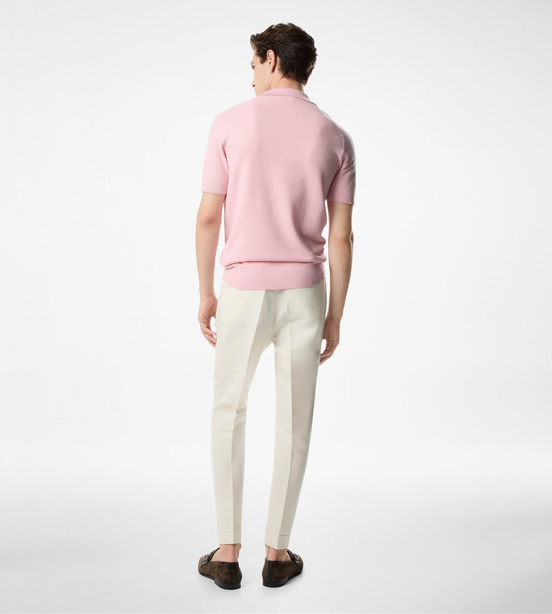 SILK COTTON TEXTURED POLO 3