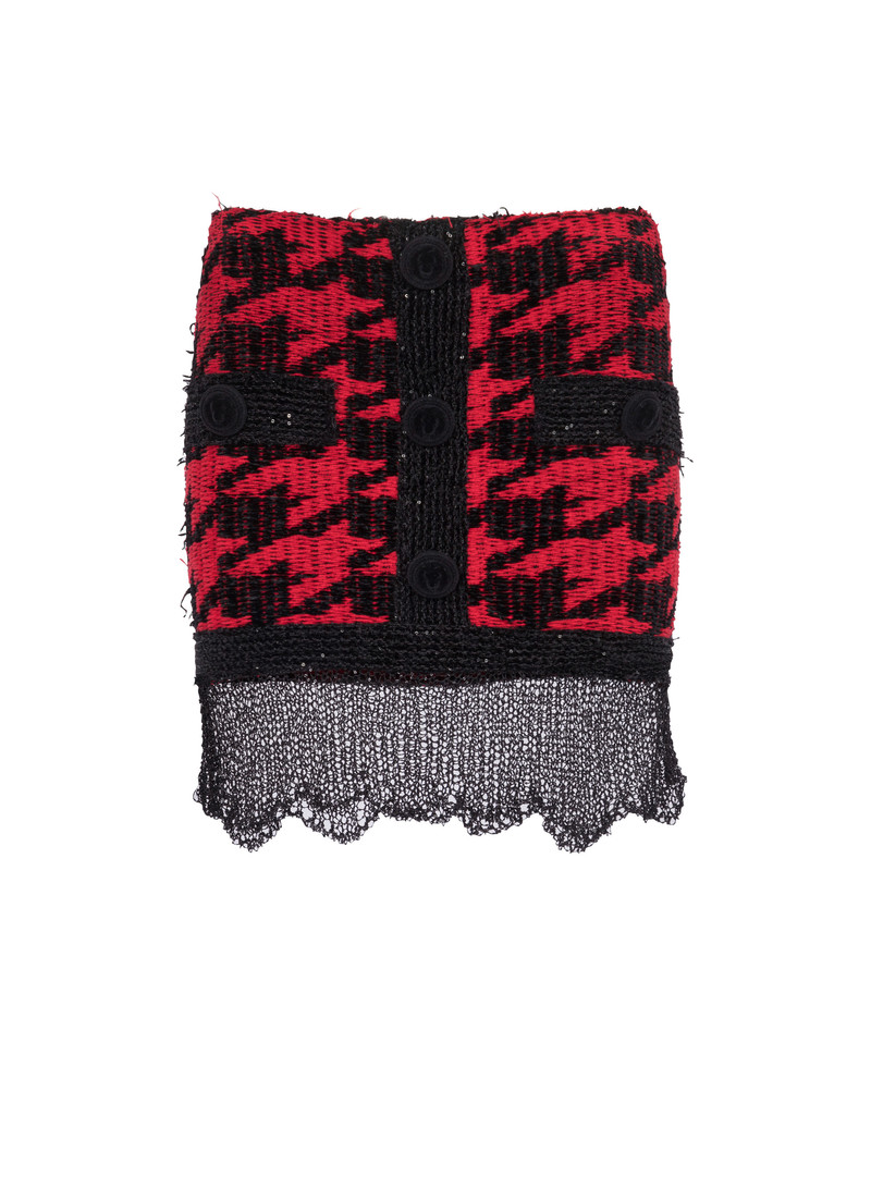 Knit destroyed skirt 1