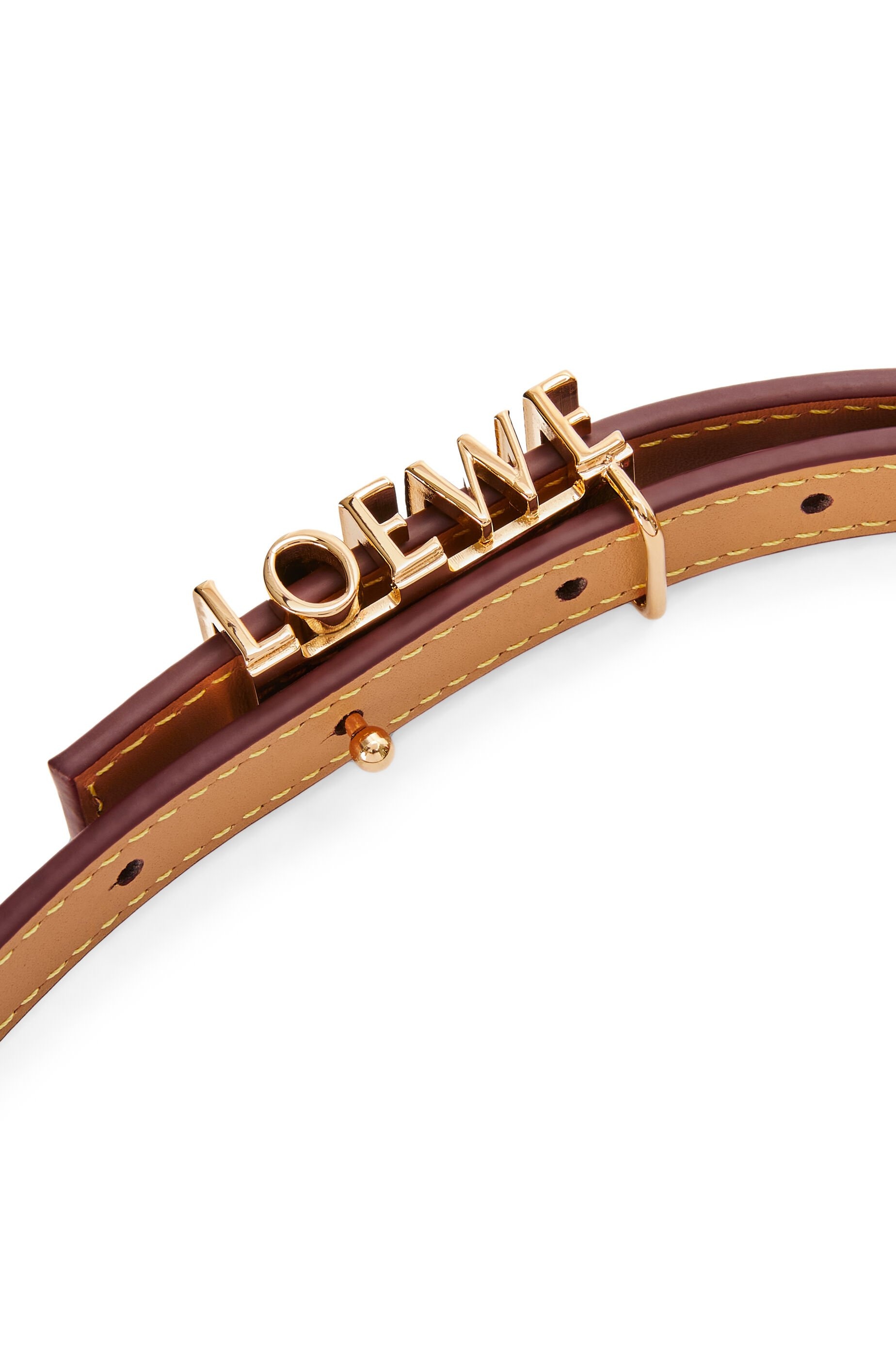 LOEWE graphic belt in classic calfskin - 3