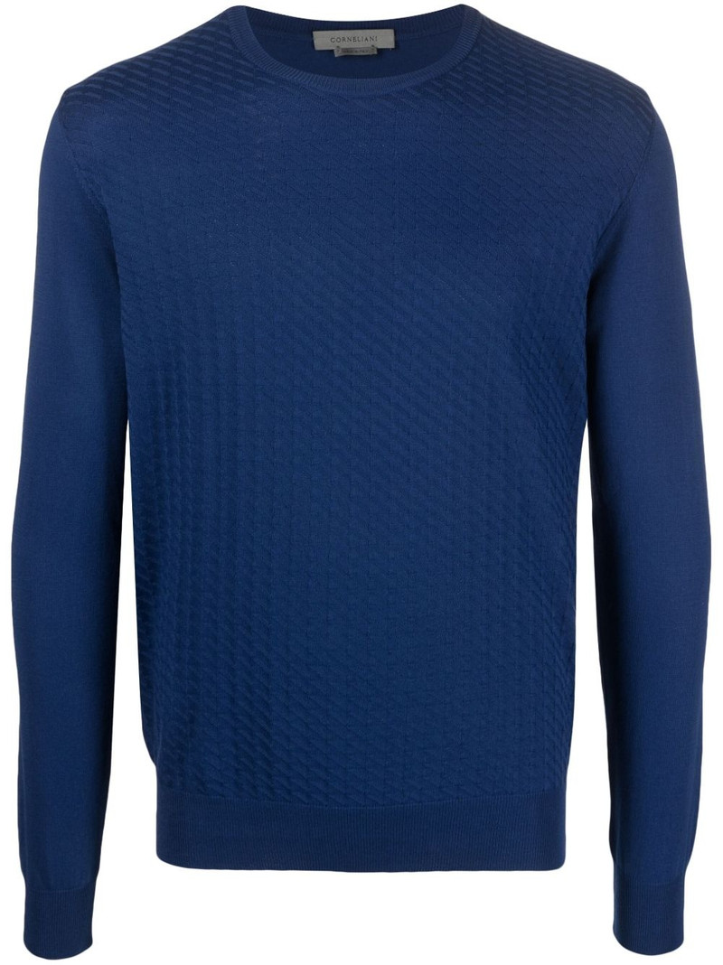 long-sleeved cotton sweatshirt 1