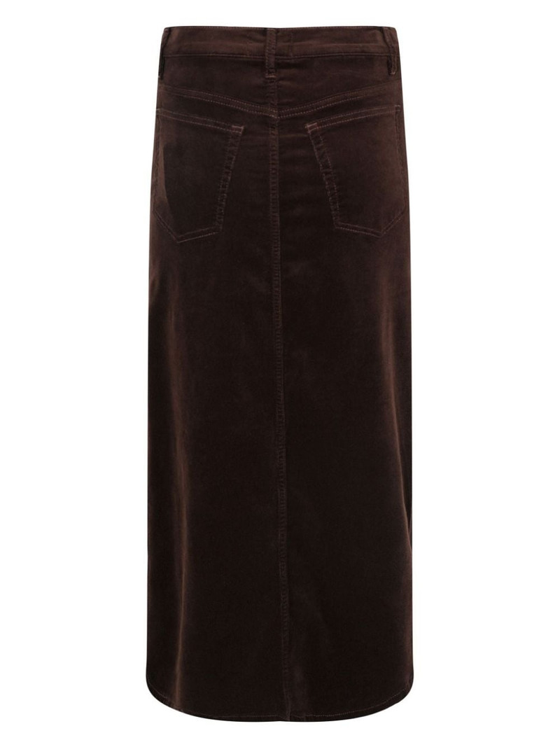 FRAME The Corduroy Midaxi midi skirt outlook