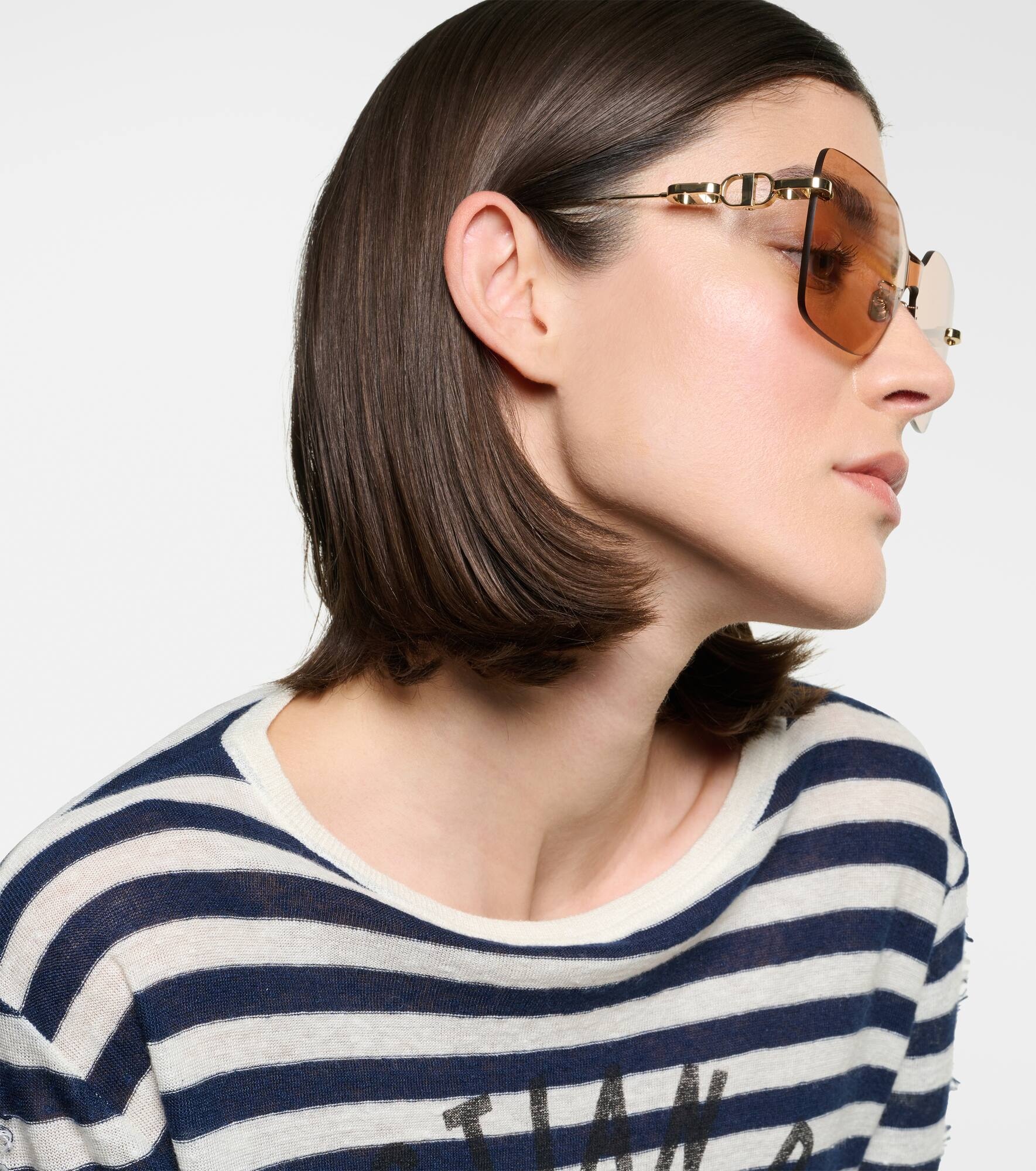 CD Chain M1U square sunglasses - 6