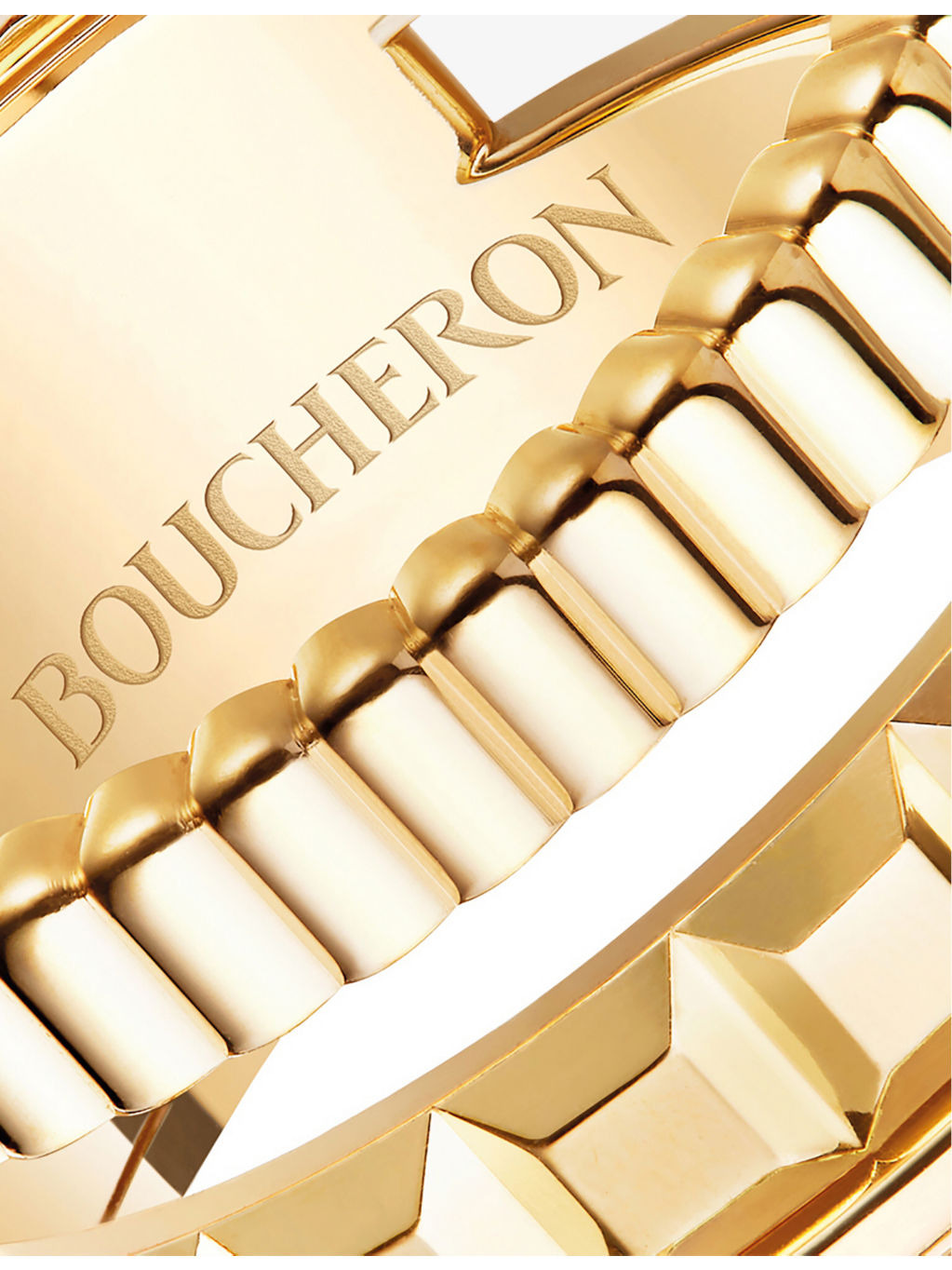 Quatre Radiant Edition 18ct yellow-gold ring - 2