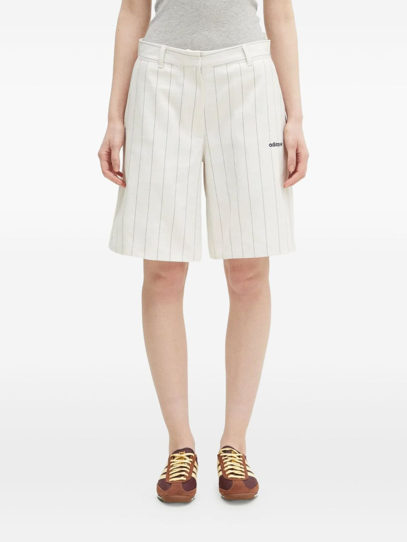 adidas pinstripe shorts outlook