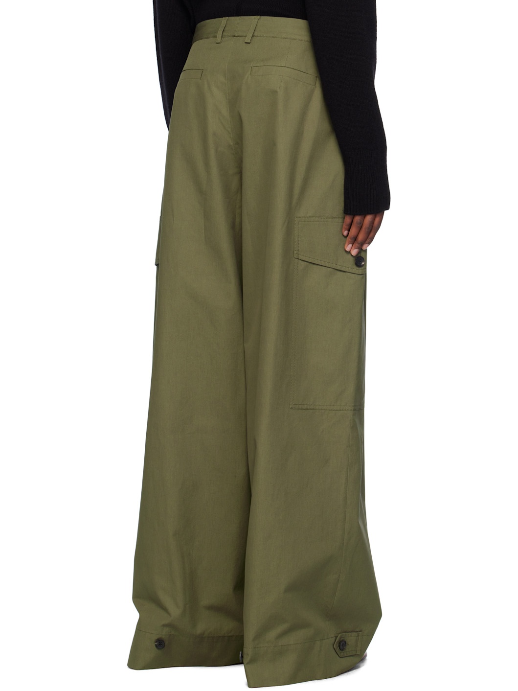 Khaki Stein Trousers - 3