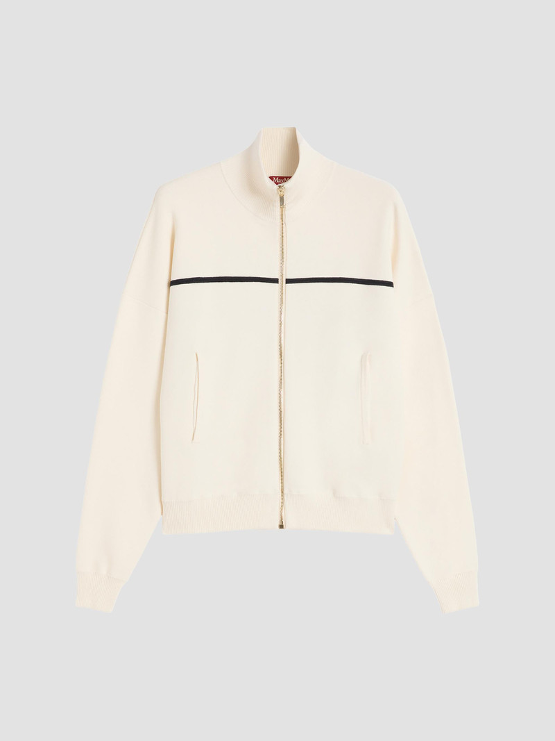 Women's Stretch Viscose Boxy Cardigan - Beige 1