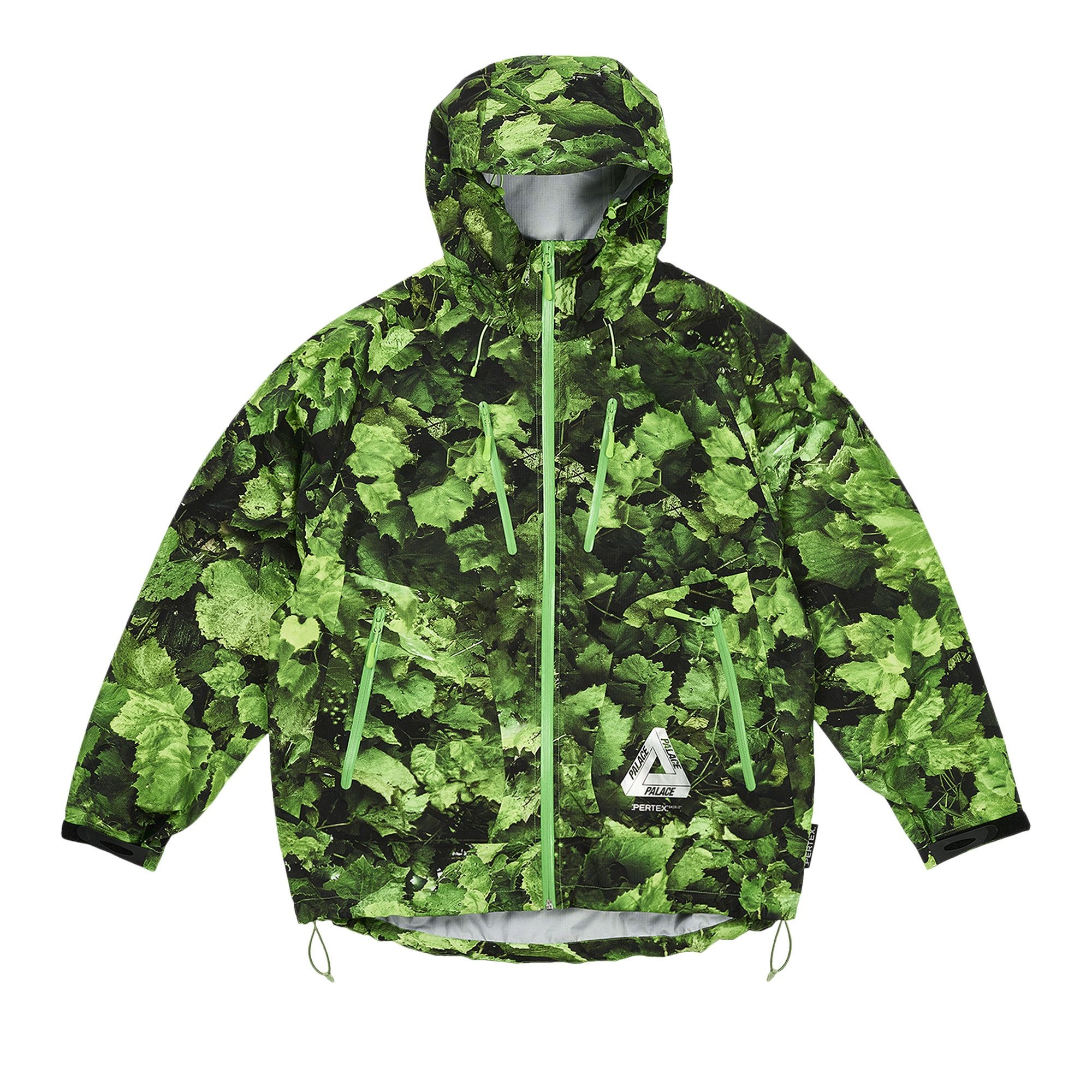Palace Pertex 3L Armor Jacket 'Leaf Print' - 1