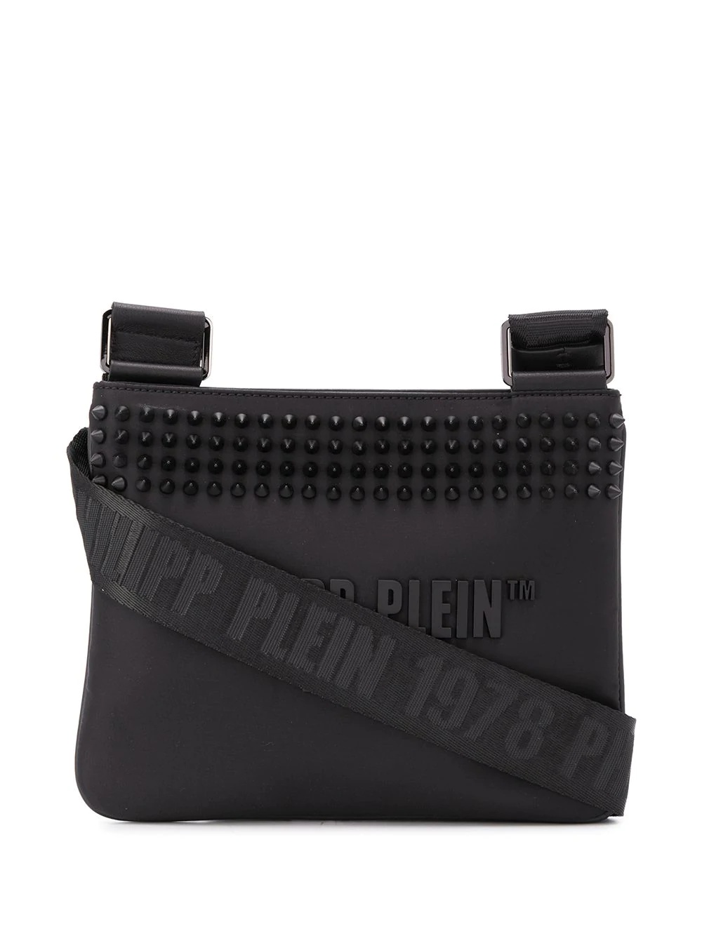 stud detail shoulder bag - 1