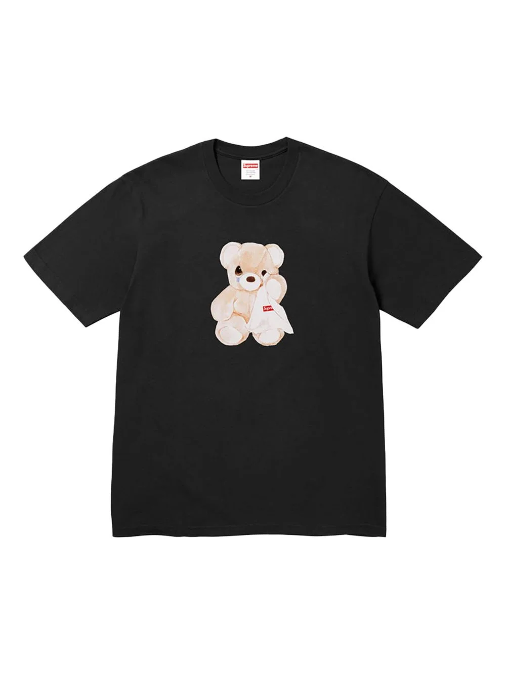 bear-print T-shirt - 1