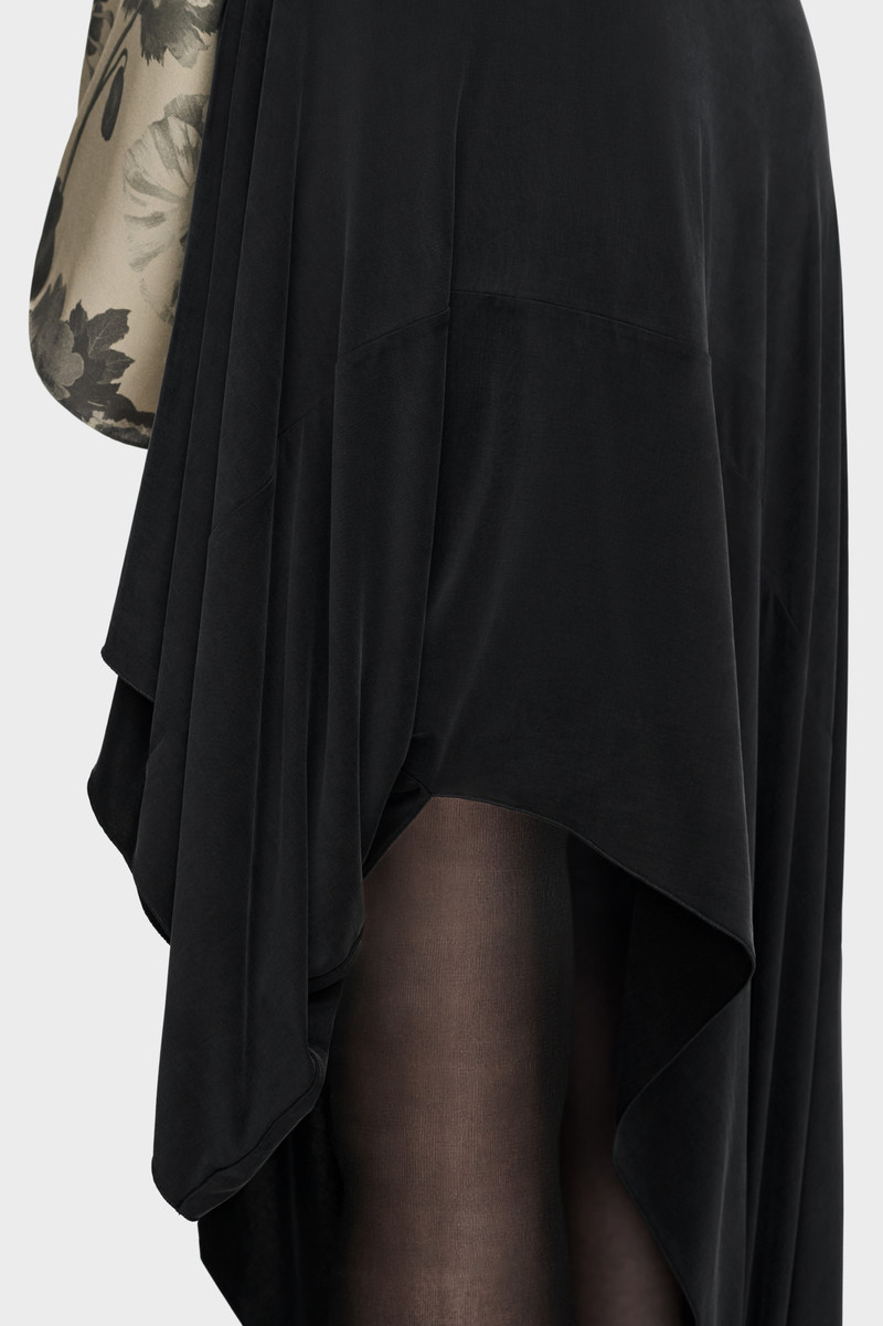 Draped Long Skirt 5