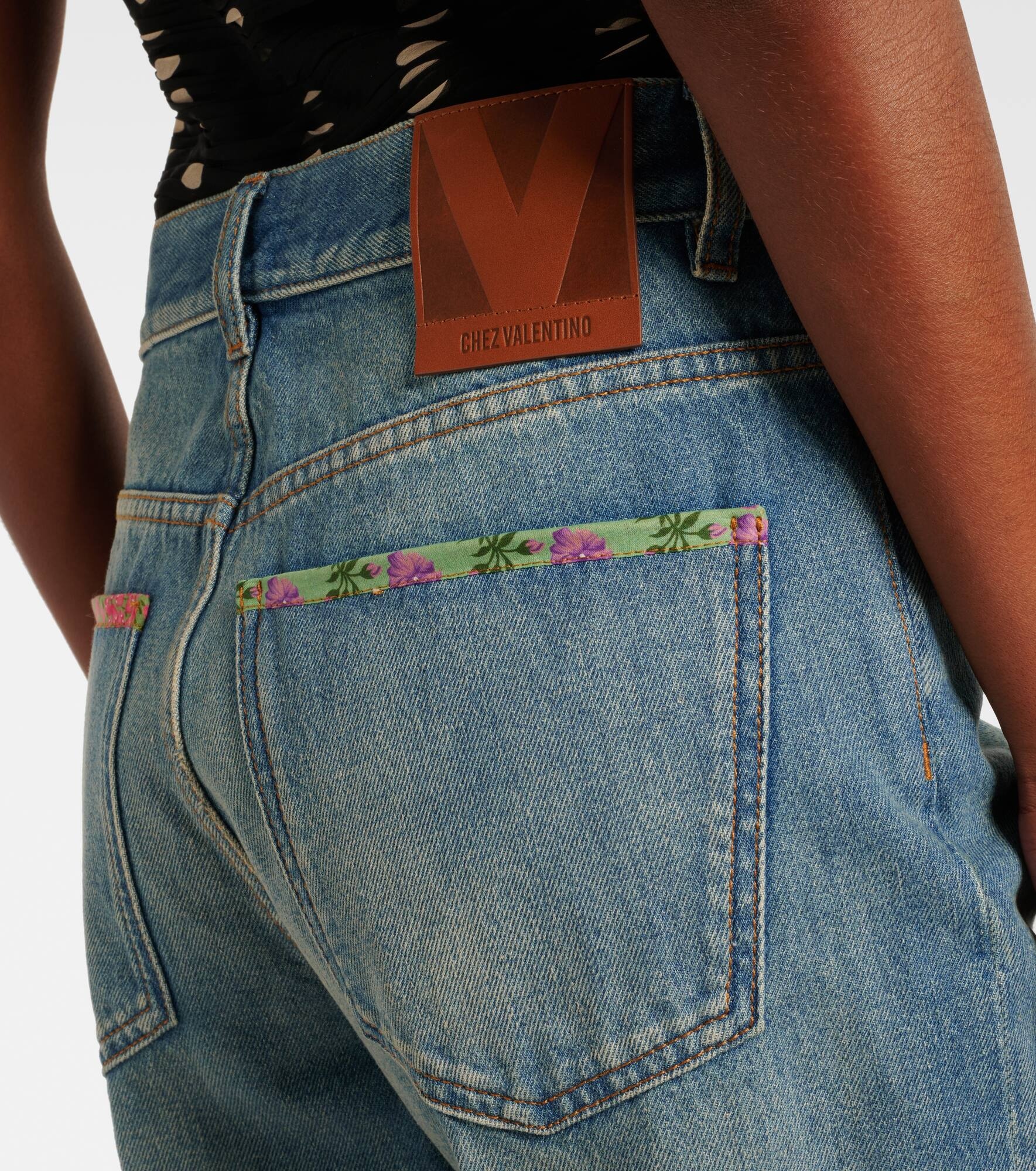 High-rise straight jeans - 6