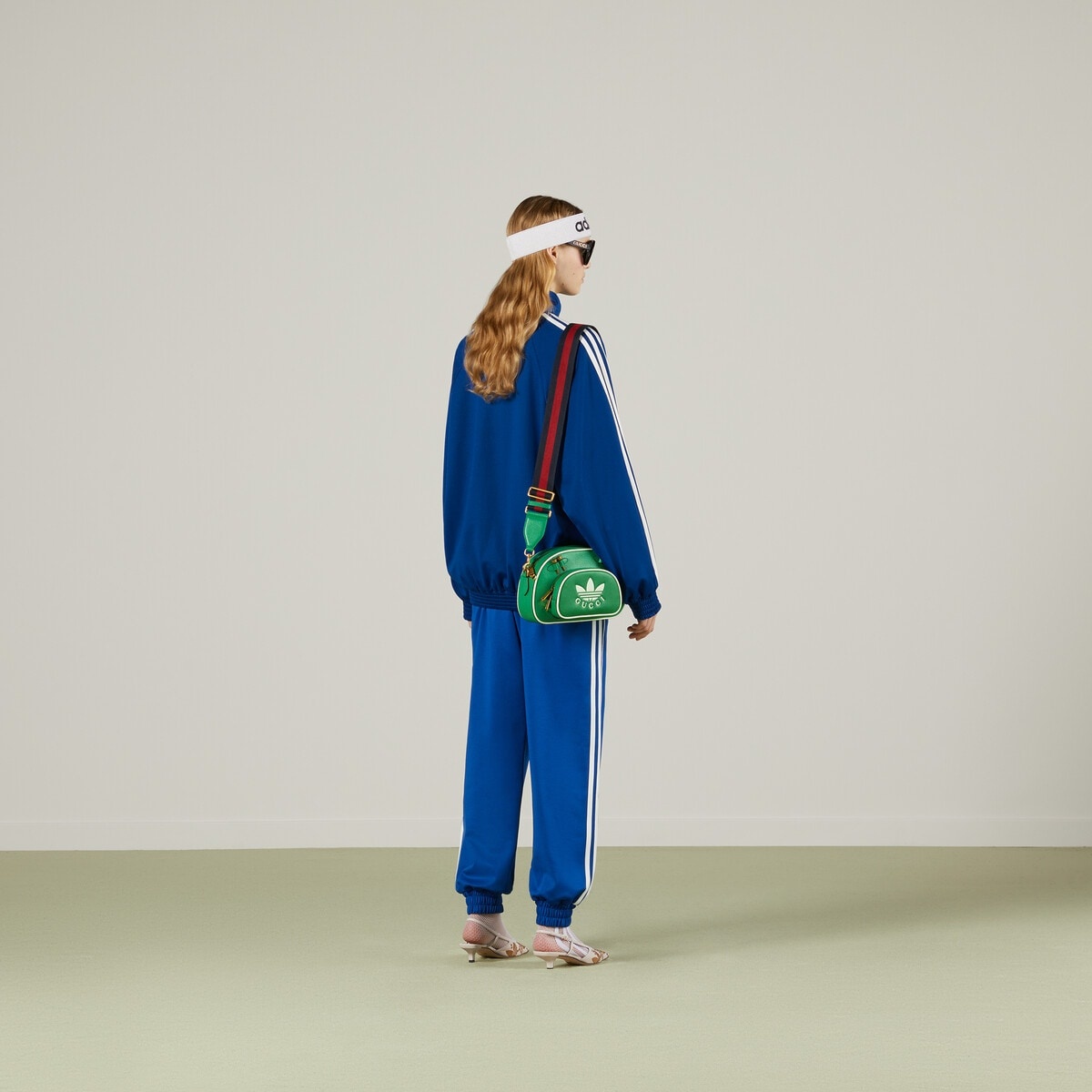 adidas x Gucci jersey jogging pant - 3