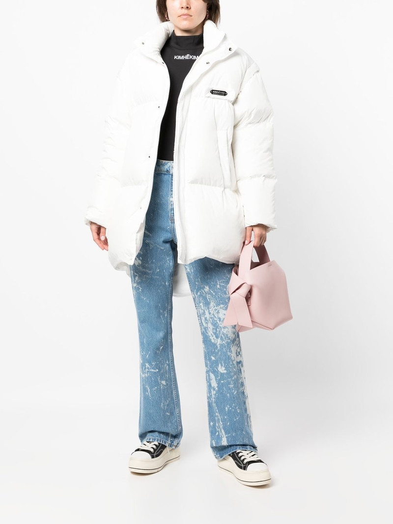 KIMHĒKIM logo-plaque puffer jacket outlook
