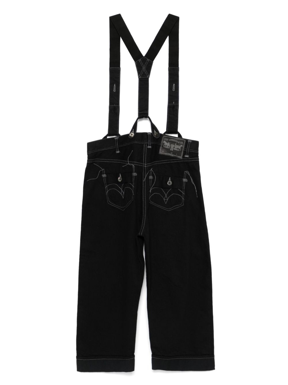 denim overalls - 2