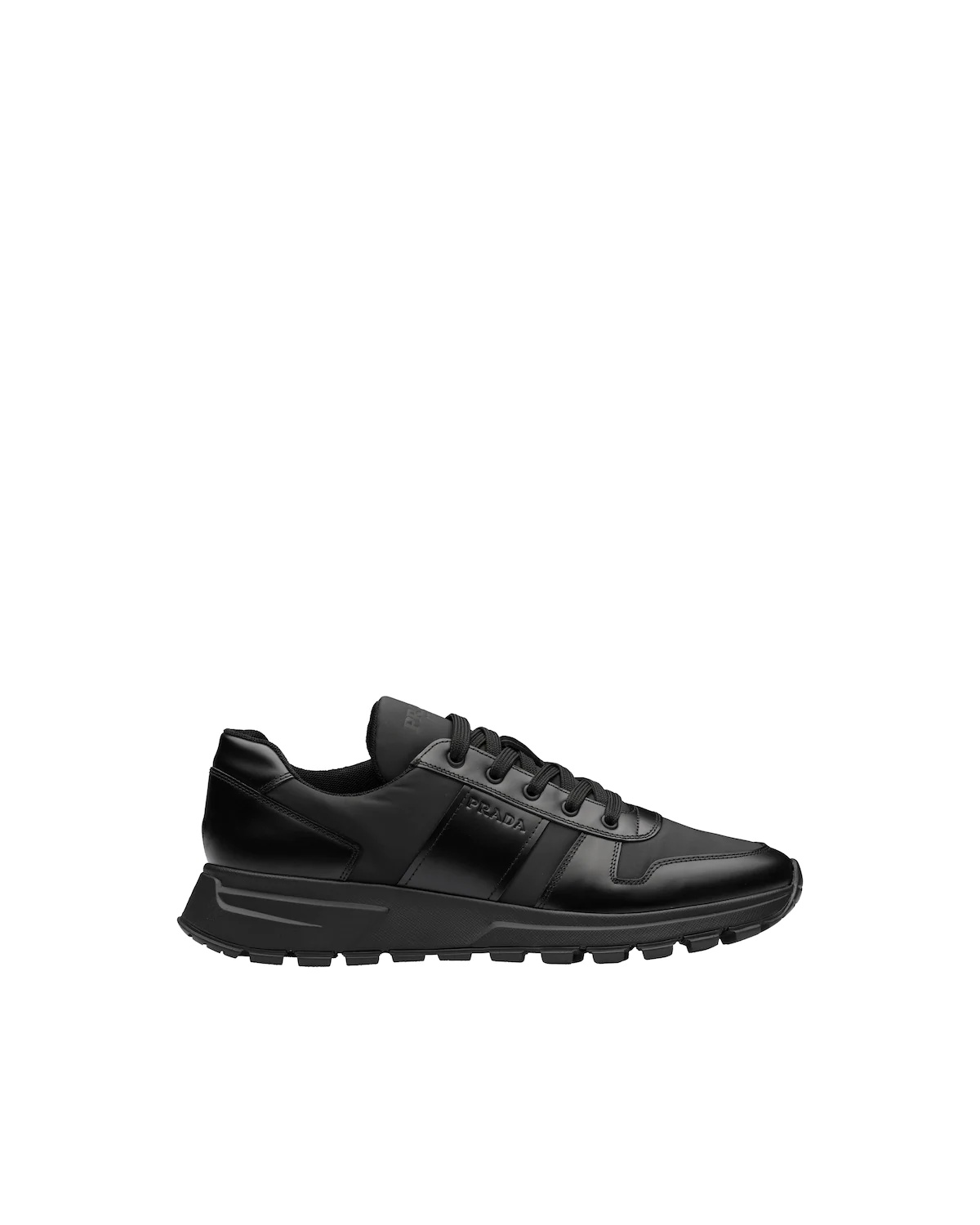 Prax 01 Leather And Technical Fabric Sneakers - 2