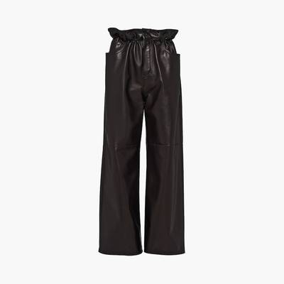 Miu Miu Nappa leather pants outlook