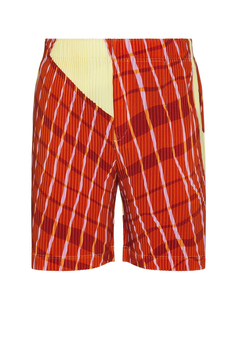 Windswept Plaid Shorts - 1