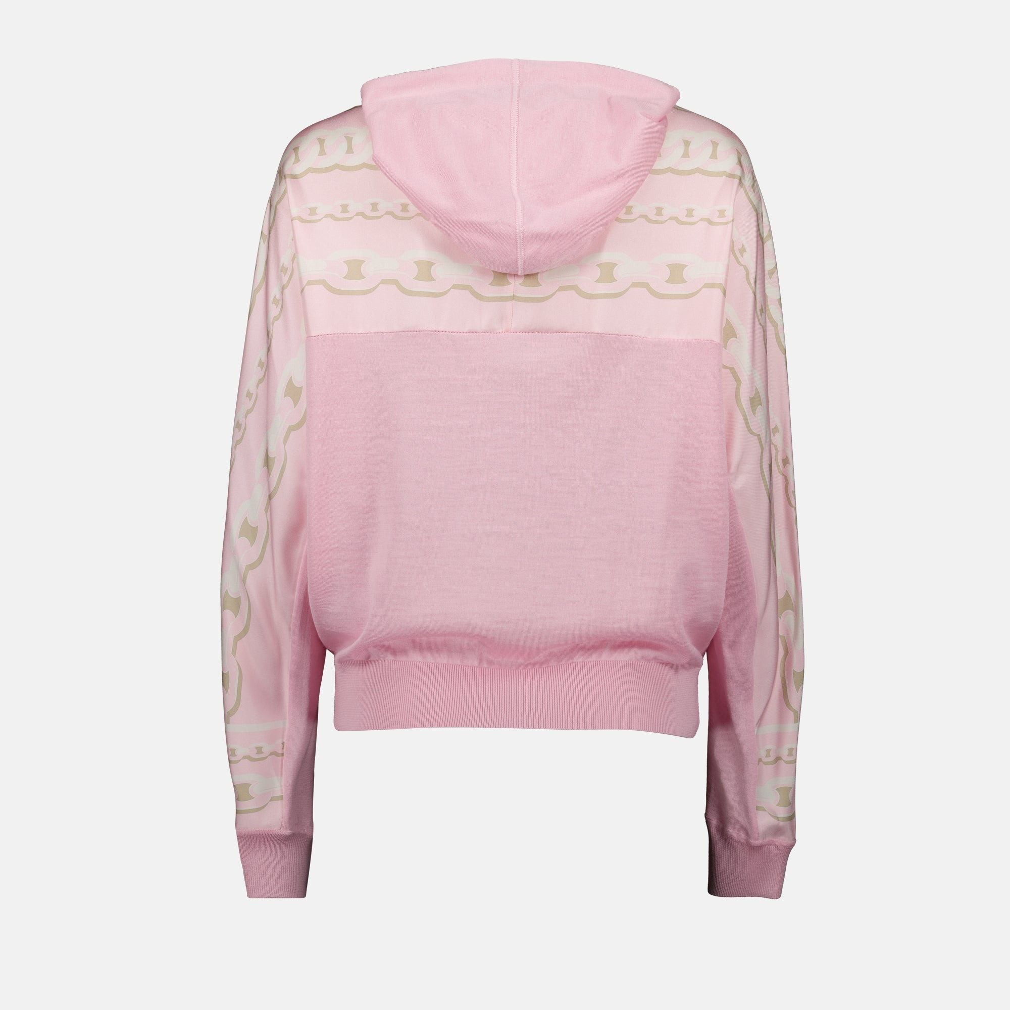 Sweat à capuche rose - 4