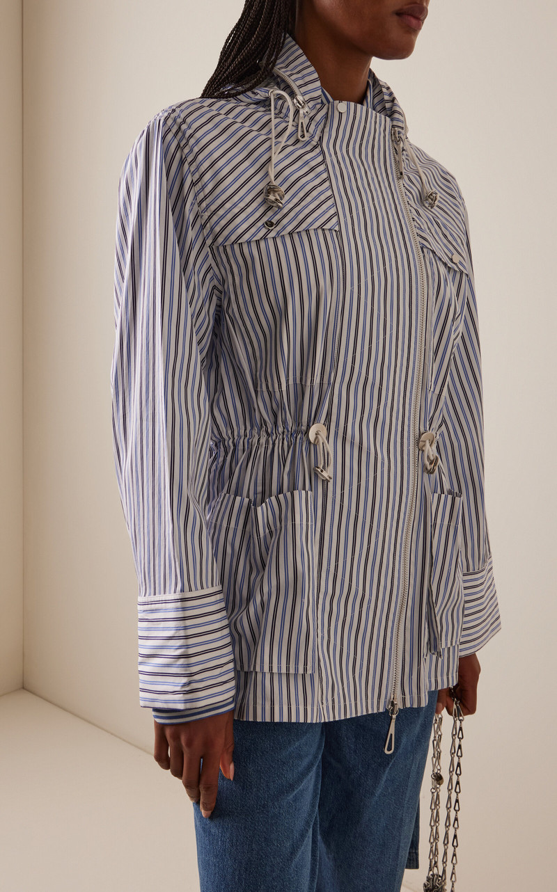 Striped Cotton Jacket stripe 3