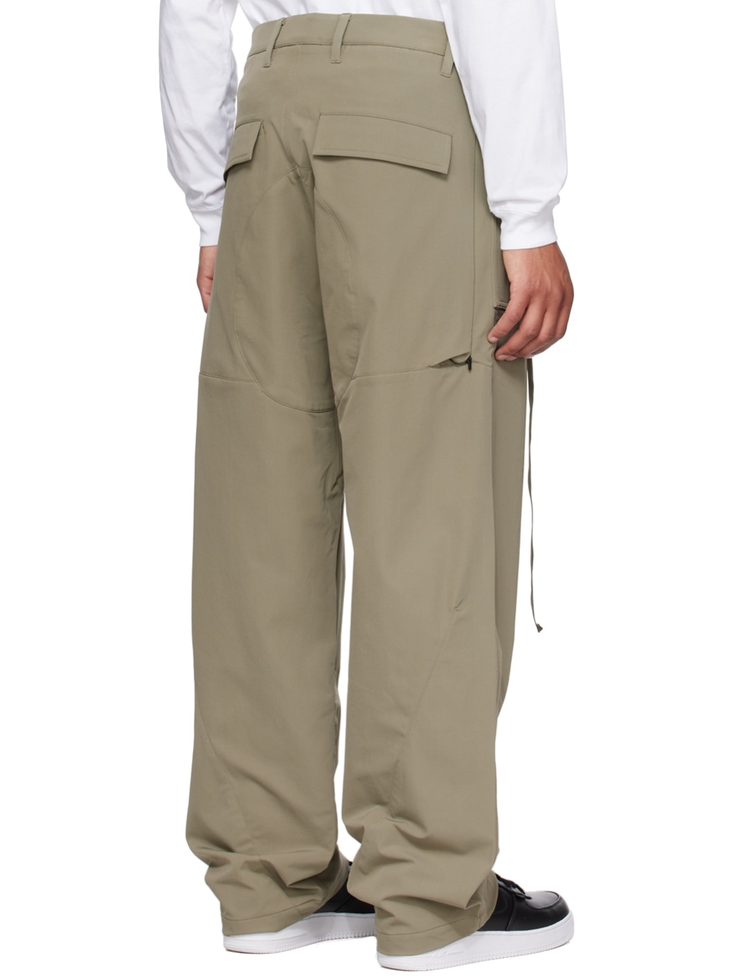 Khaki Dryskin Trousers - 3