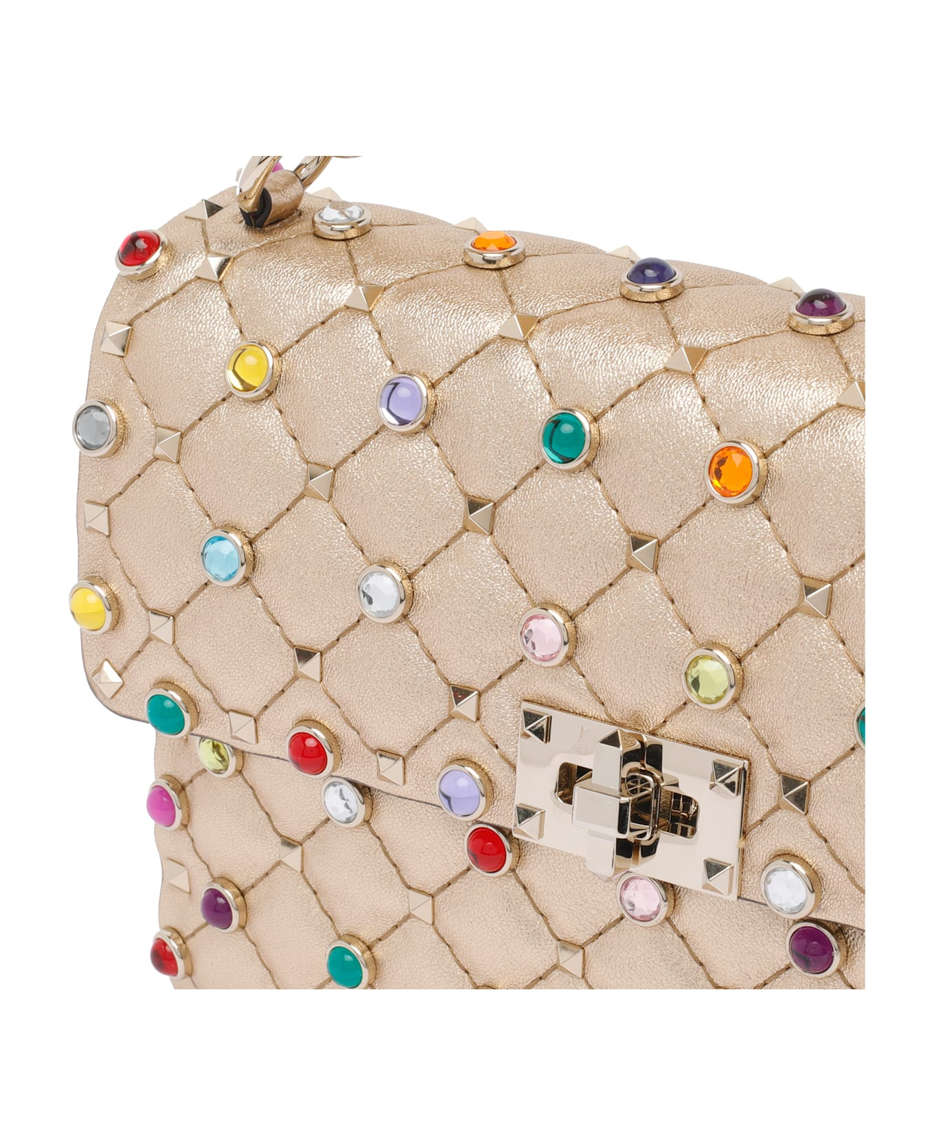 Medium Rockstud Spike Handbag - 4