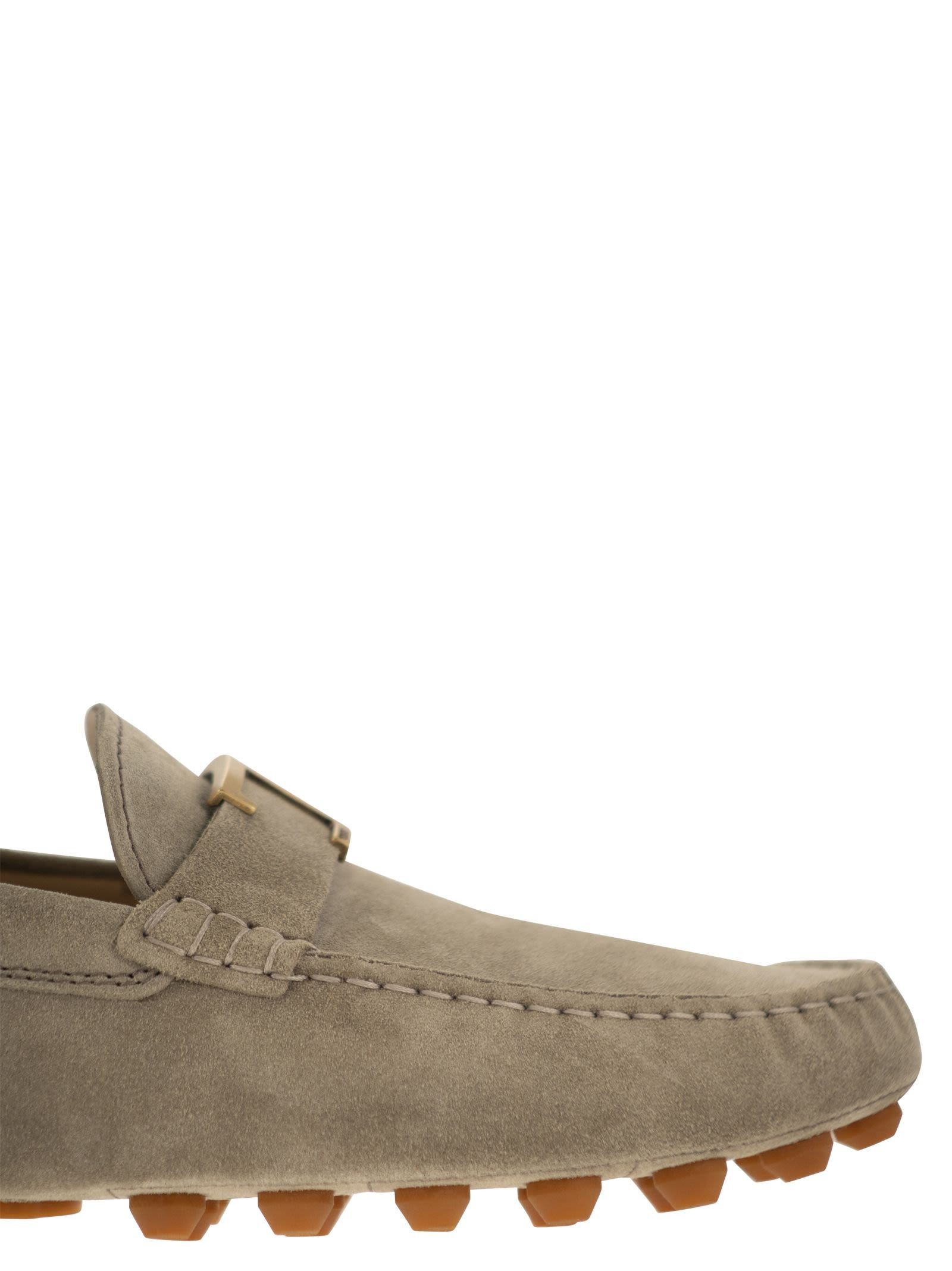 Tod's Men Rubber Bubble T Timeless In Suede Leather - 6