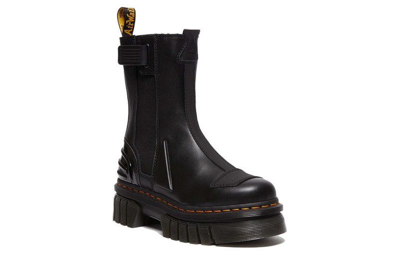 Dr. Martens Dr.Martens Audrick Alternative Leather Chelsea Hi Platform Boots 'Black' 30973001 outlook