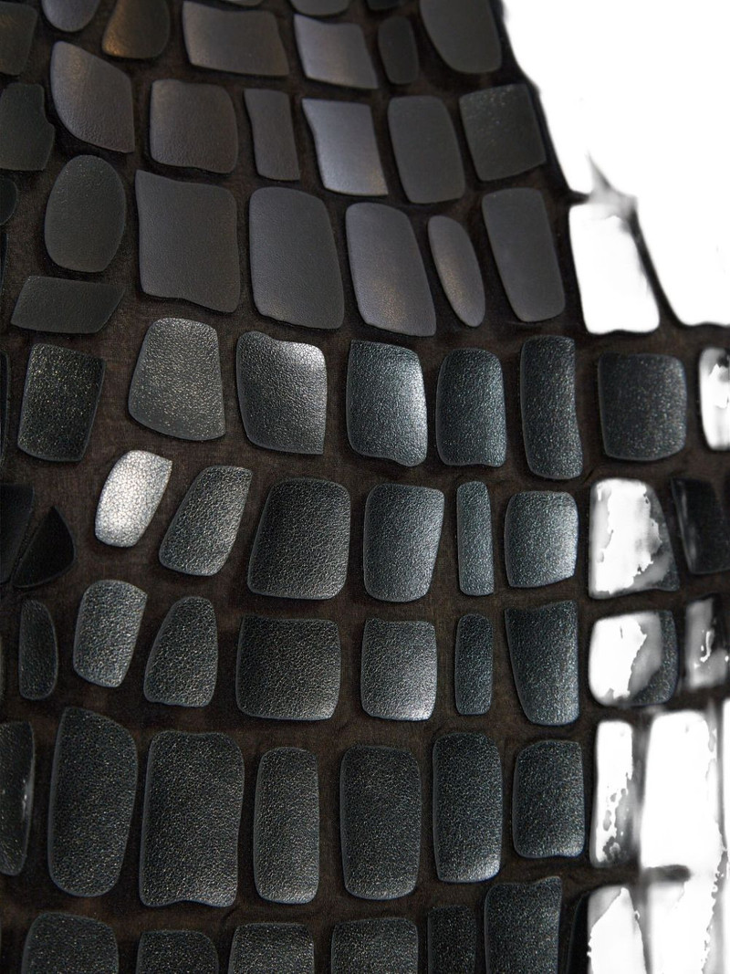 crocodile-effect mini dress 5