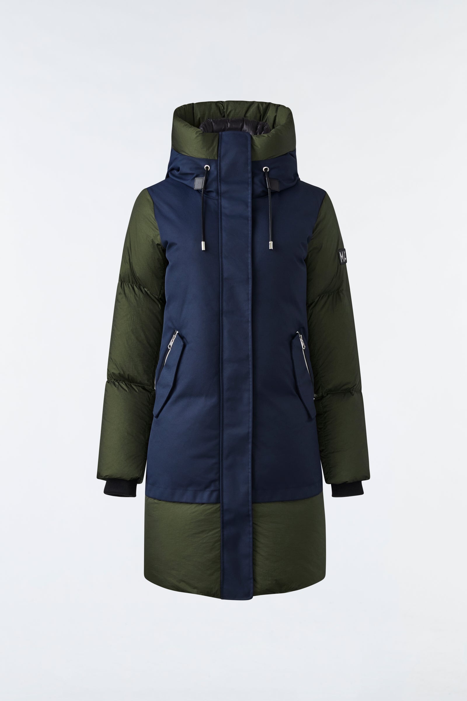INARI mixed media down puffer - 1