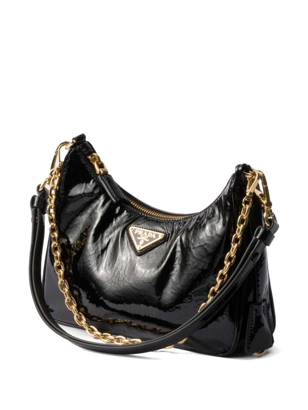Re-Edition patent leather mini-bag - 4